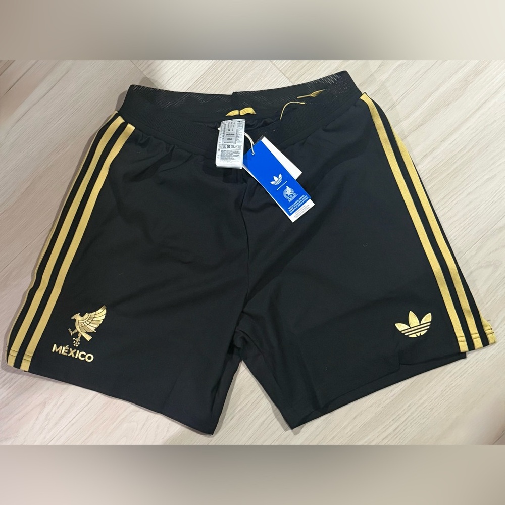 adidas Mexico 2025 Gold Edition shorts